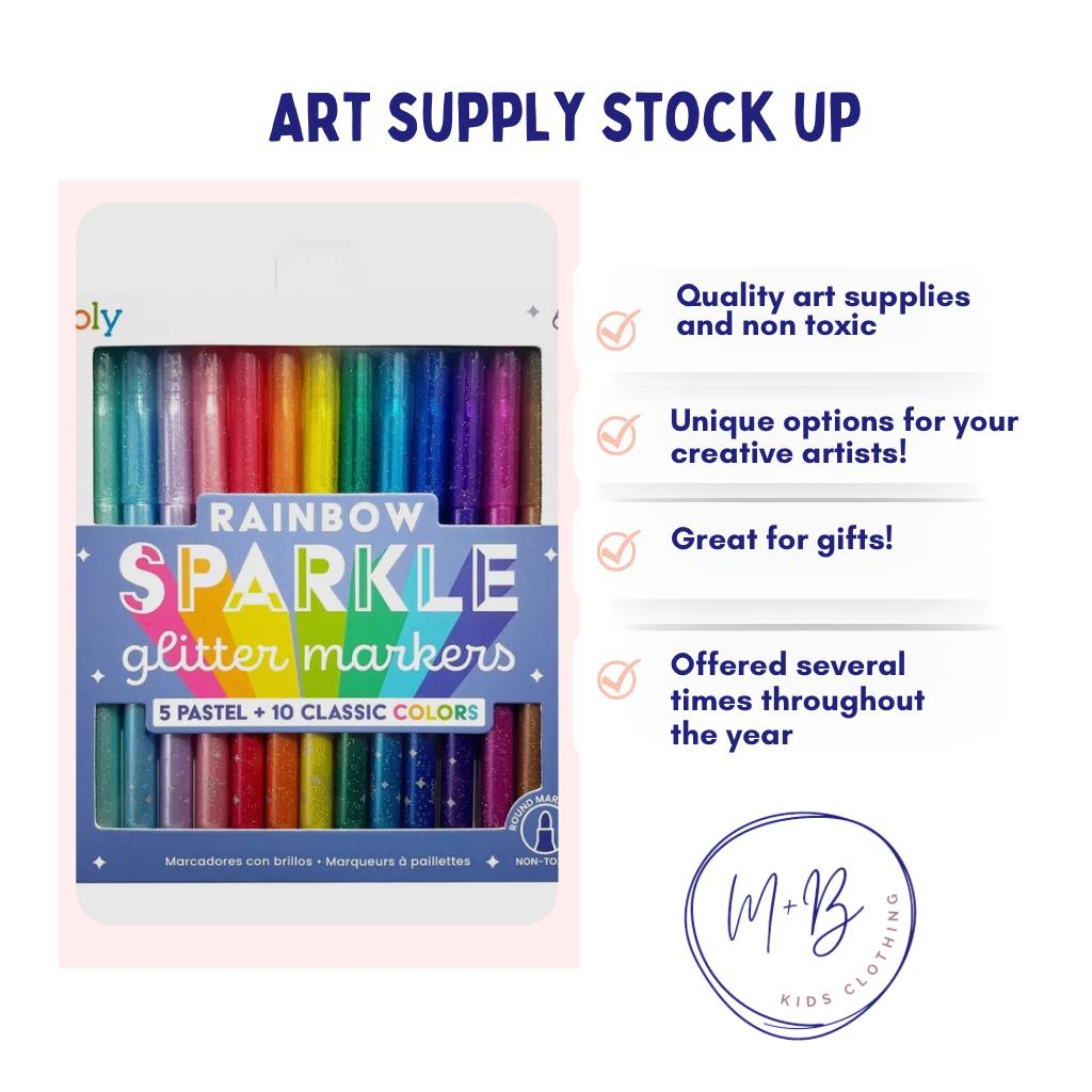 Art Supply Summer Stock Up