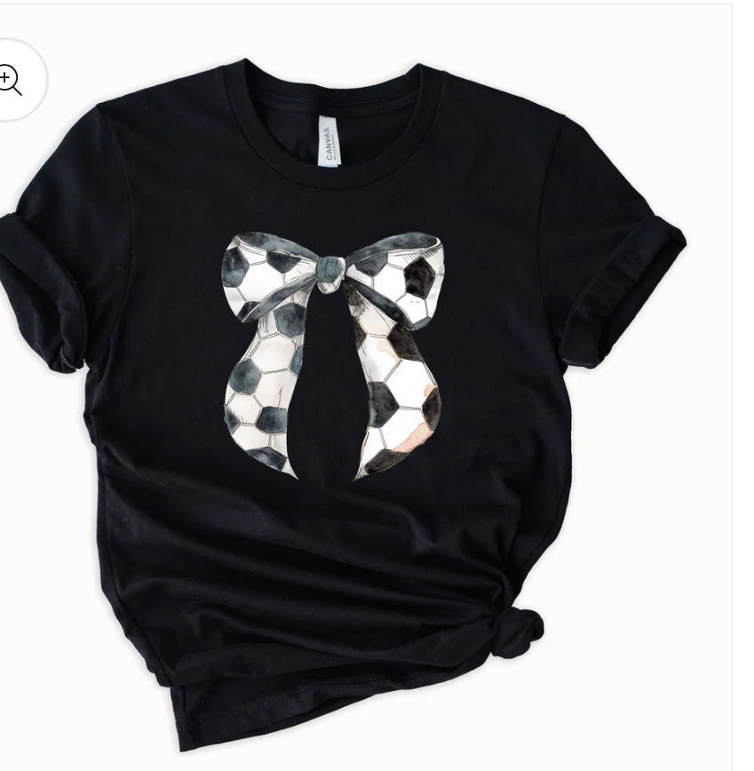 Soccer Bow Tee