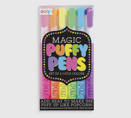 Magic Puffy Pens